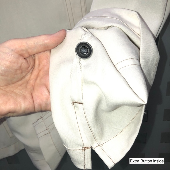 π2xHPπ KAREN SCOTT II Tencel/Lyocell Soft Shirt Jacket w/ Pockets Beige 2X NWT! - Picture 10 of 13